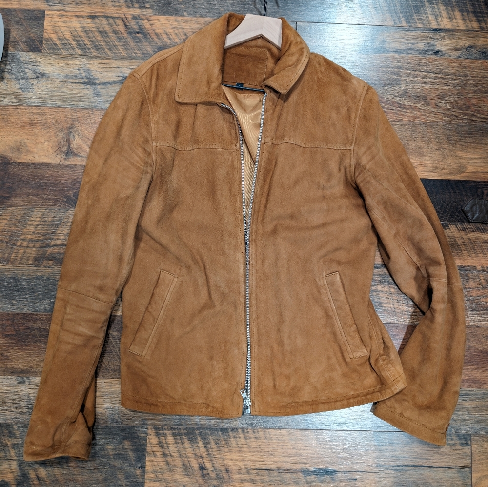 NEXT suede leather jacket classy